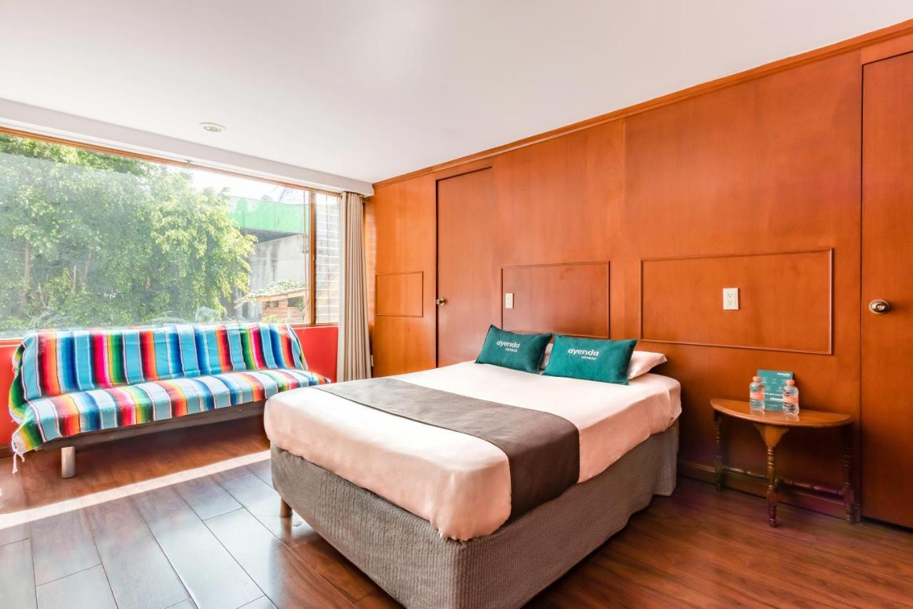 Suites Cuija Coyoacan Мексико Сити Екстериор снимка